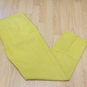 Boden Dress Pant Chartreuse